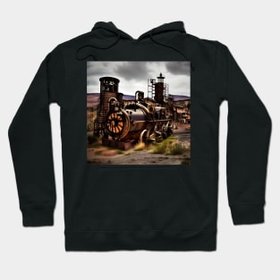 Steampunk train Hoodie